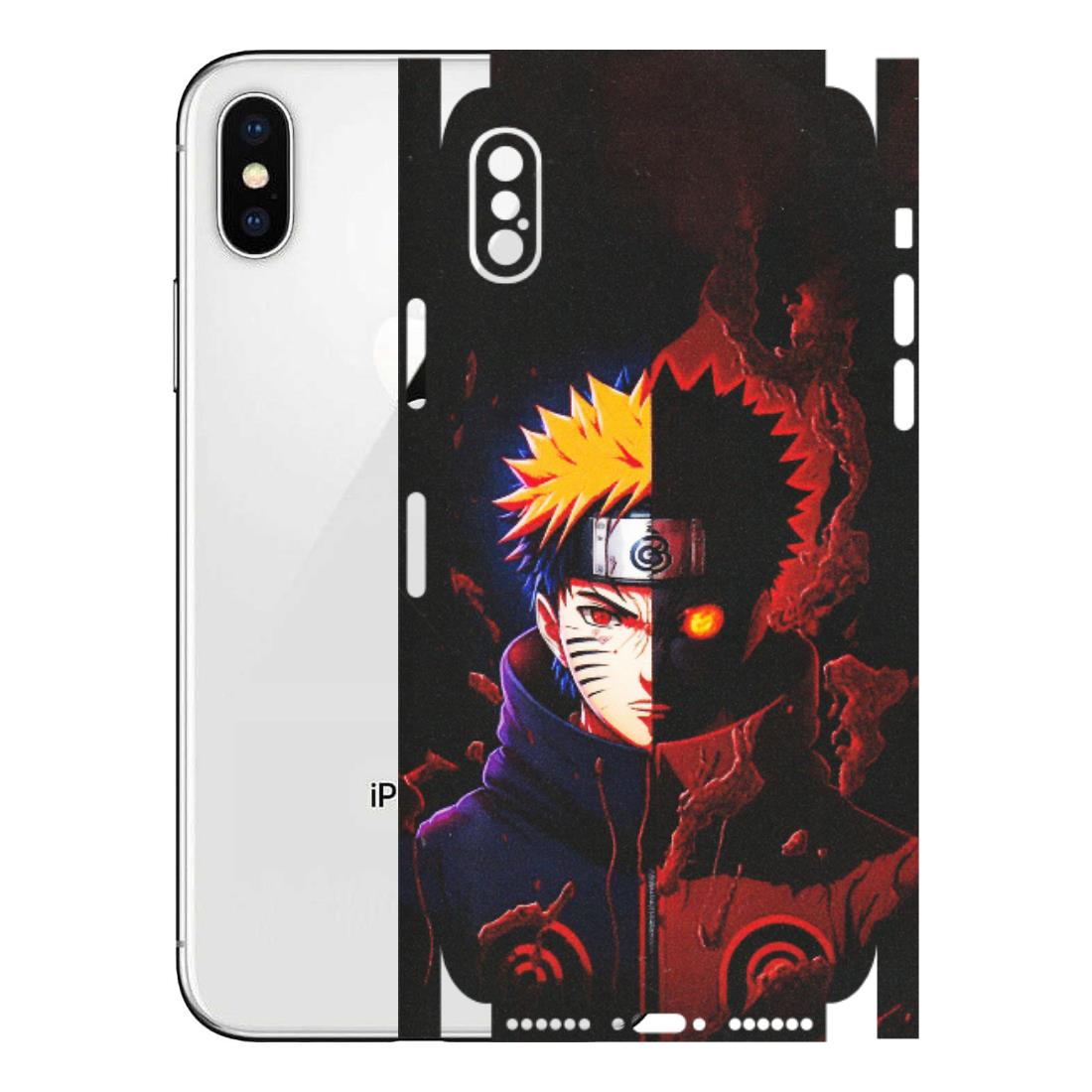 Apple iPhone Skins (All Models) - Naruto X Evil - Matte Finish (M-70) iPhone X