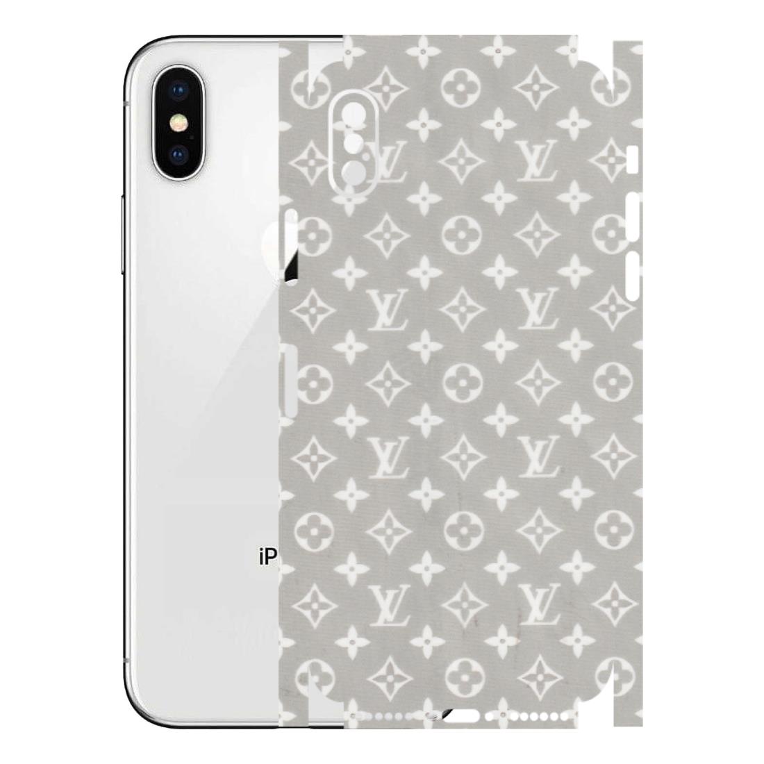 Apple iPhone Skins (All Models) - Luxury Brands Logo - Transparent Finish (T-07) iPhone X
