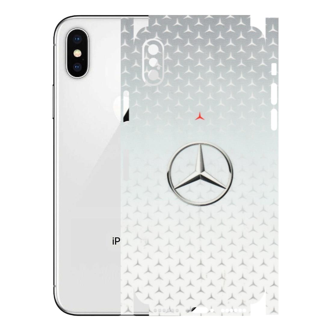 Apple iPhone Skins (All Models) - Mercedes Benz - Transparent Finish (T-10) iPhone X