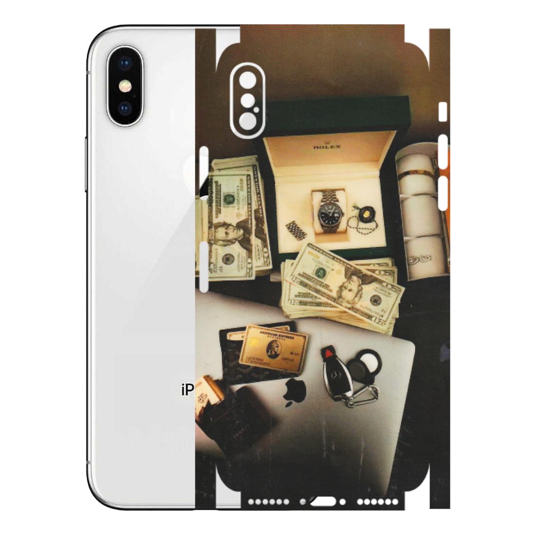 Apple iPhone Skins (All Models) - Luxury Lifestyle - Transparent Finish (T-11) iPhone X