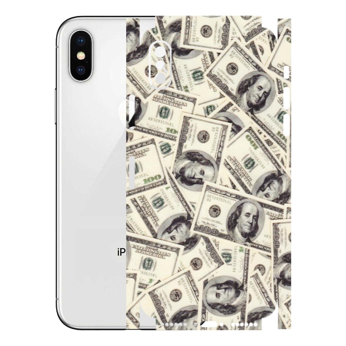 Apple iPhone Skins (All Models) - Dollar Lover - Transparent Finish (T-17) iPhone X