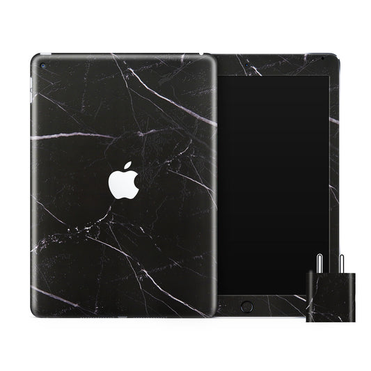 Black Granite 3D Textured Finish Skin For iPad/Tablet