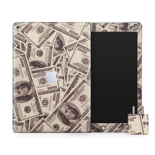 I Love Dollar Matte Finish i-Pad Skin