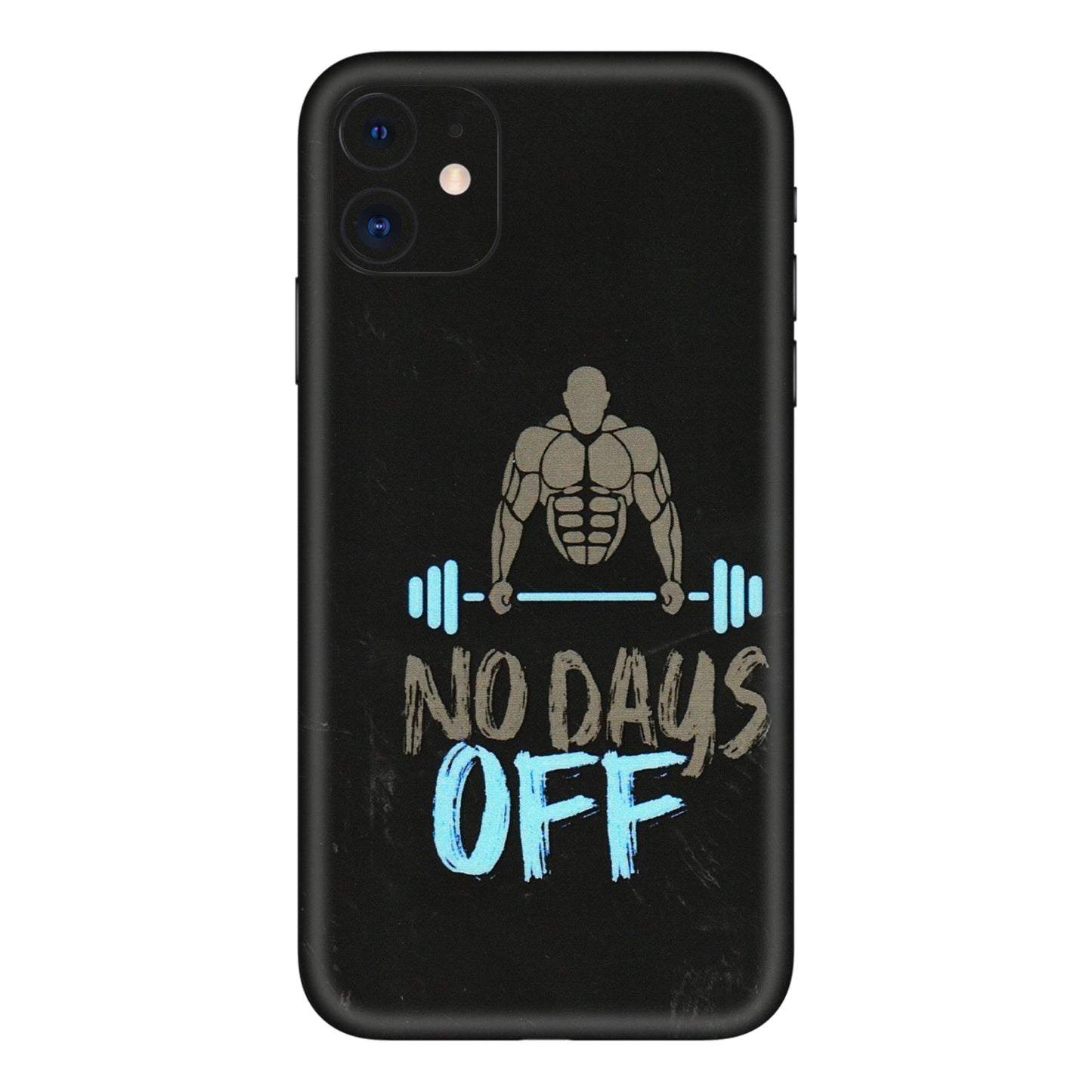 Apple iPhone Skins (All Models) - Gym Lover - 3D Embossed Finish (L-127) iPhone 11