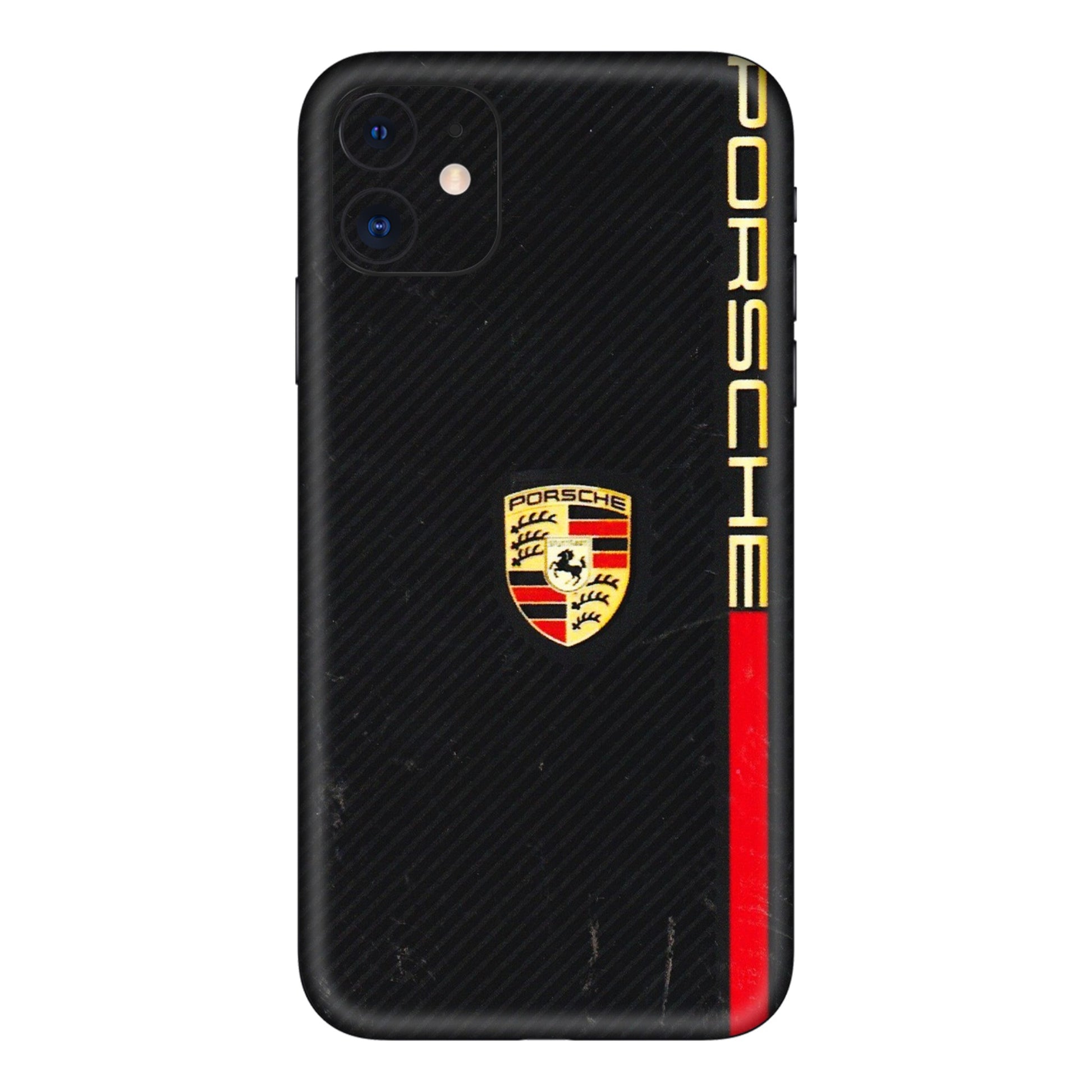 Apple iPhone Skins (All Models) - Premium Porsche - 3D Embossed Finish (L-225) iPhone 11