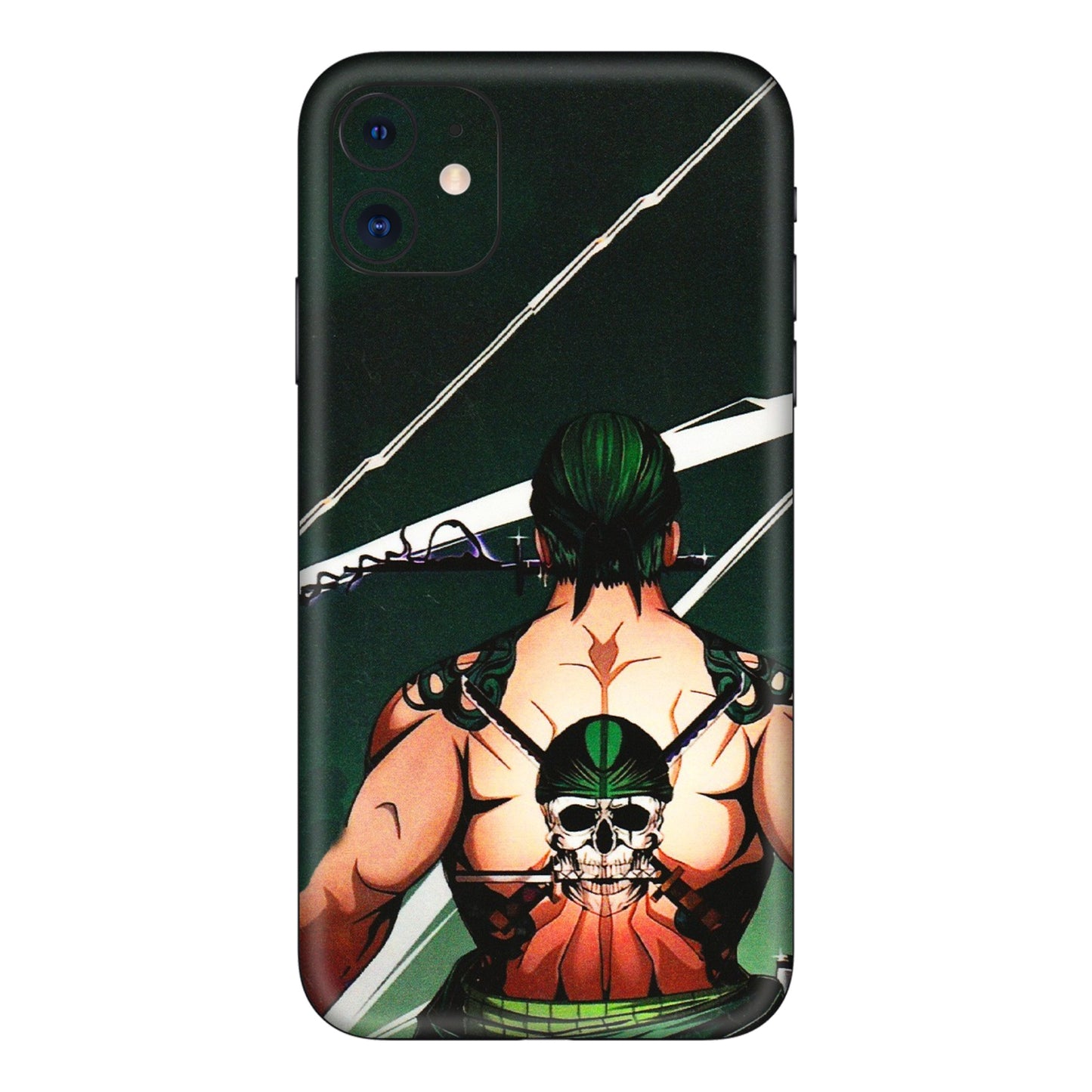 Apple iPhone Skins (All Models) - Zoro Anime - 3D Embossed Finish (L-23) iPhone 11