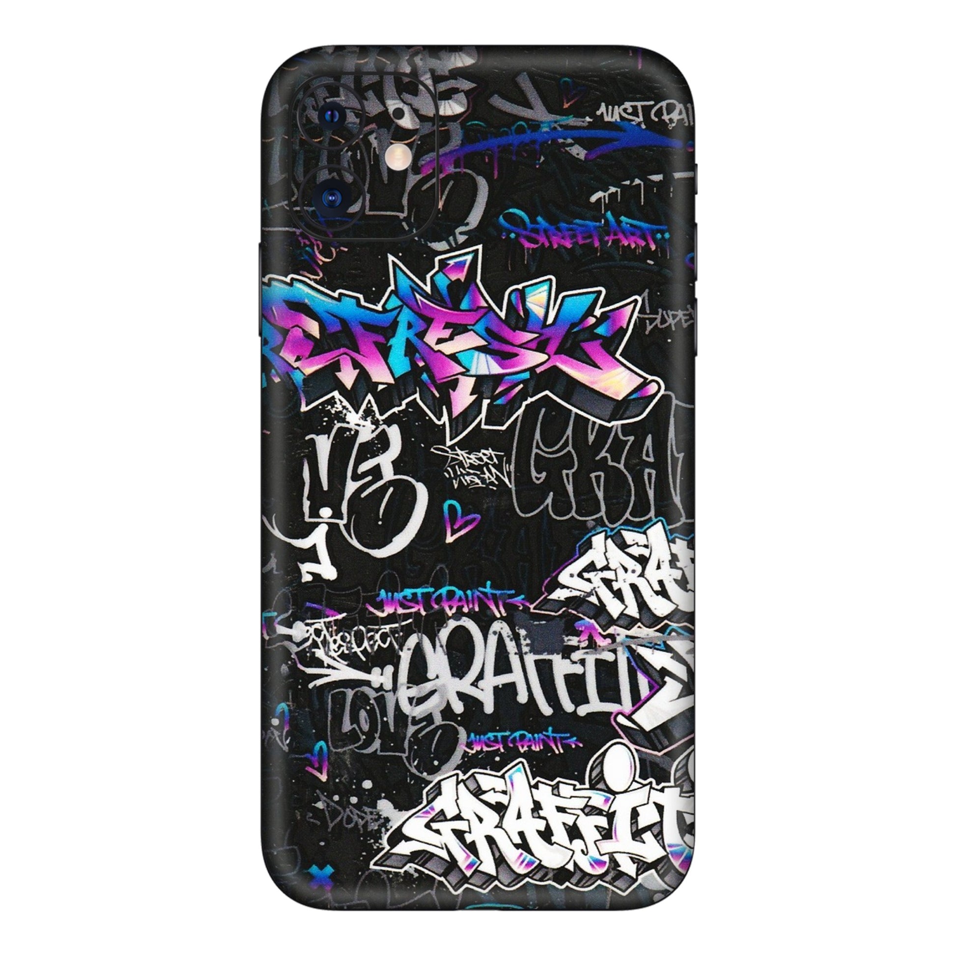Apple iPhone Skins (All Models) - Graffiti Killer - 3D Embossed Finish (L-274) iPhone 11
