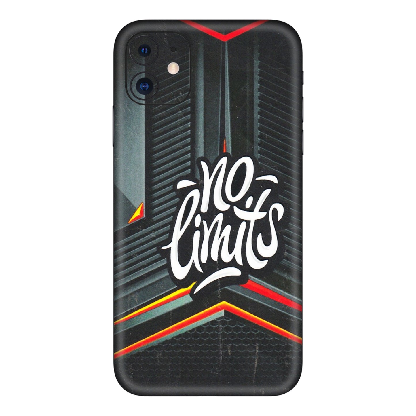 Apple iPhone Skins (All Models) - No Limits - 3D Embossed Finish (L-286) iPhone 11