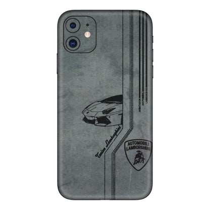 Apple iPhone Skins (All Models) - New Lamborgini Aventador - 3D Embossed Finish (L-321) iPhone 11