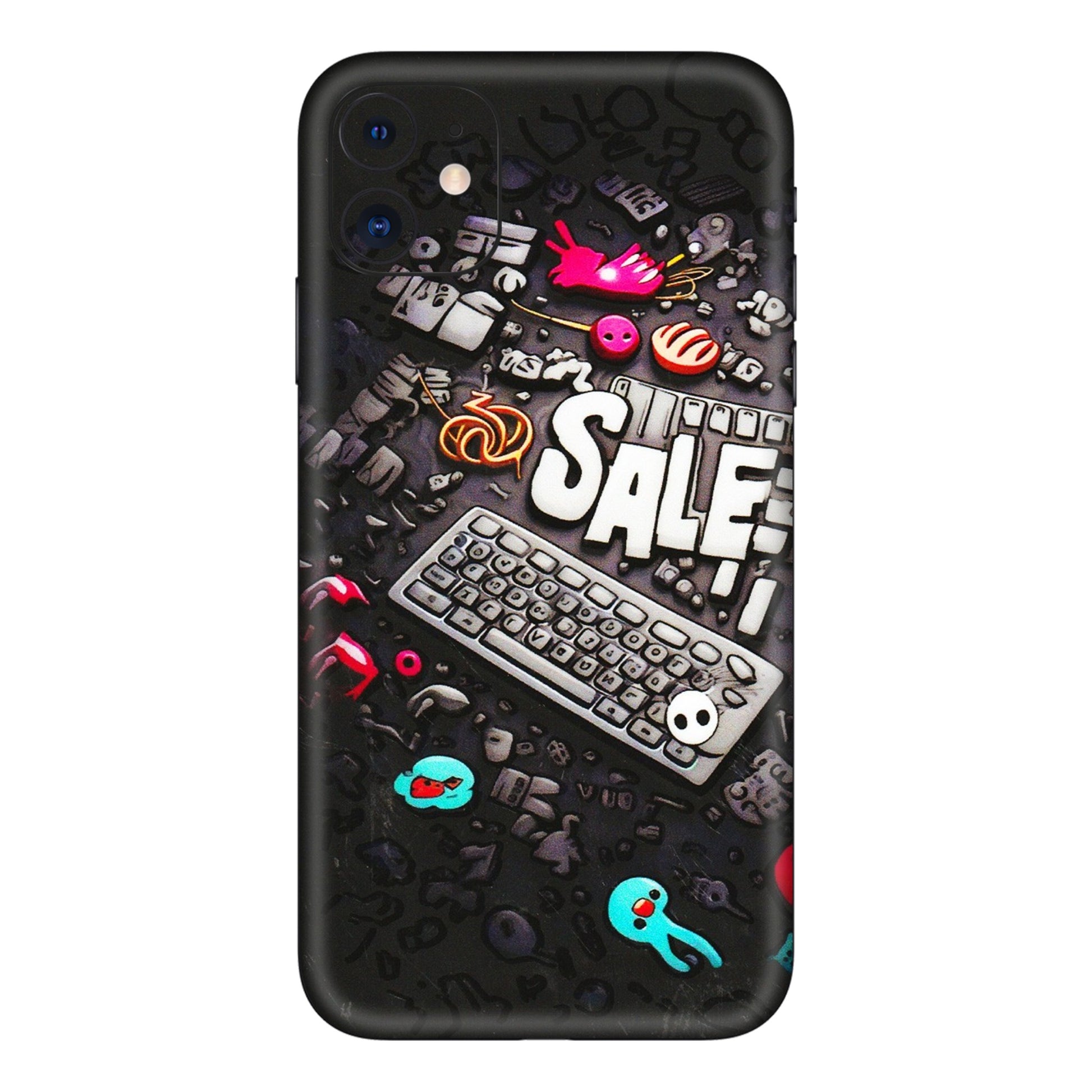 Apple iPhone Skins (All Models) - Gadgets Sale - 3D Embossed Finish (L-50) iPhone 11