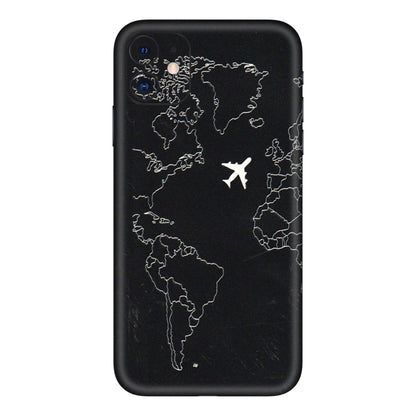 Apple iPhone Skins (All Models) - Never Ending Travel - 3D Embossed Finish (L-79) iPhone 11