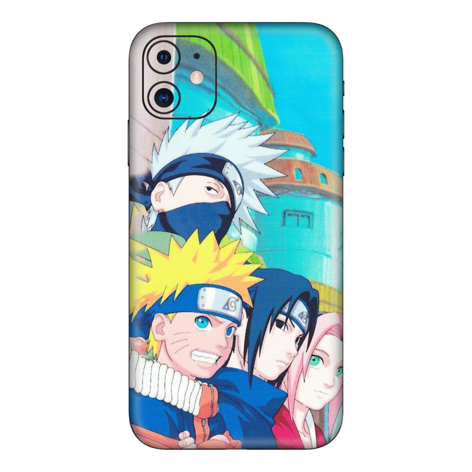 Apple iPhone Skins (All Models) - Team Minato And Kakashi - Matte Finish (M-101) iPhone 11