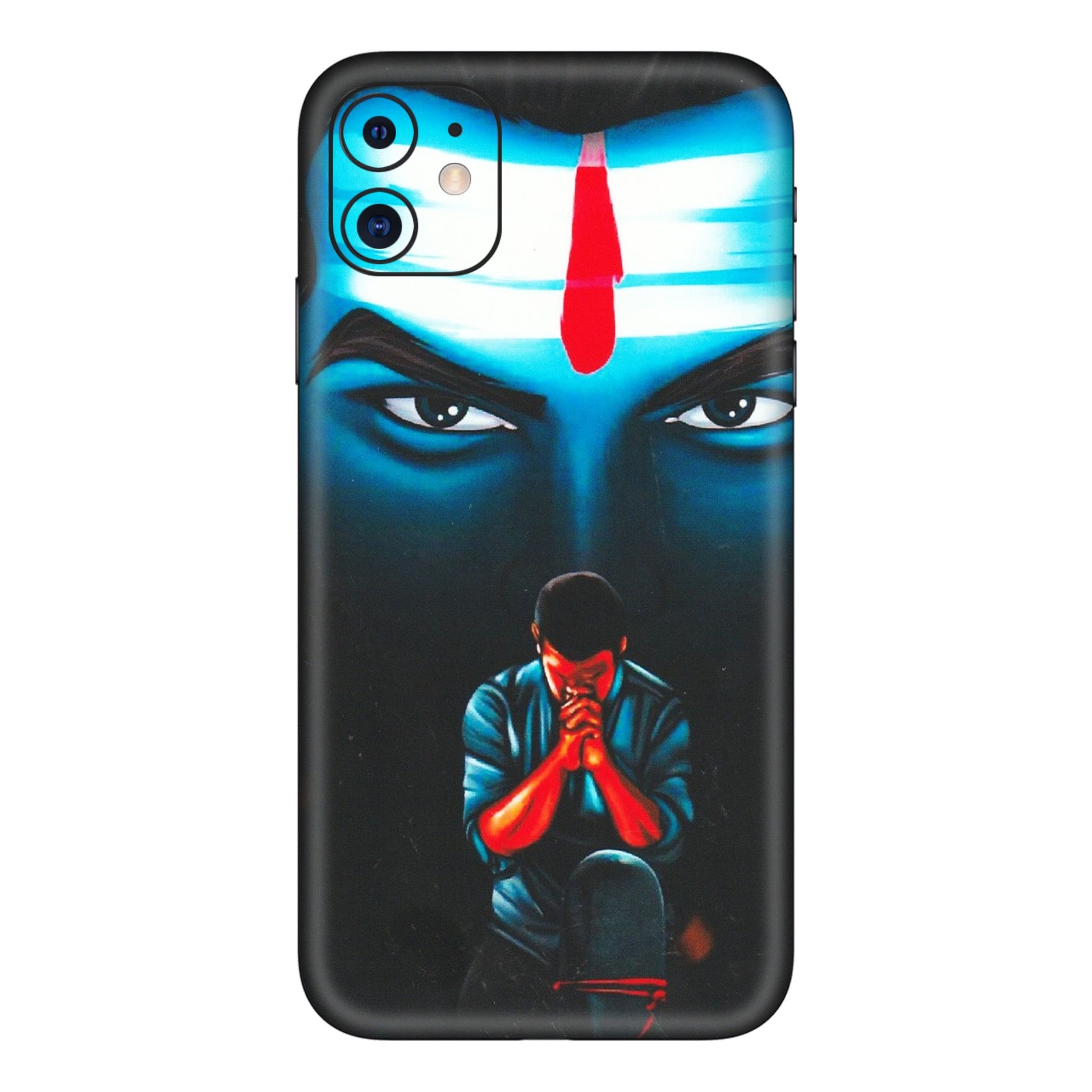 Apple iPhone Skins (All Models) - Mahakal Bhakt - Matte Finish (M-112) iPhone 11