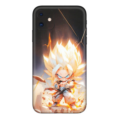Apple iPhone Skins (All Models) - Goku Dragon Cute Anime - Matte Finish (M-131) iPhone 11