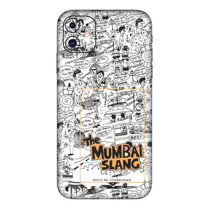 Apple iPhone Skins (All Models) - The Mumbai Slang - Matte Finish (M-142) iPhone 11