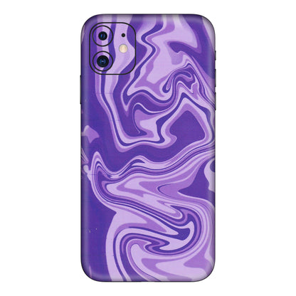 Apple iPhone Skins (All Models) - Hazy Purple Nights - Matte Finish (M-14) iPhone 11