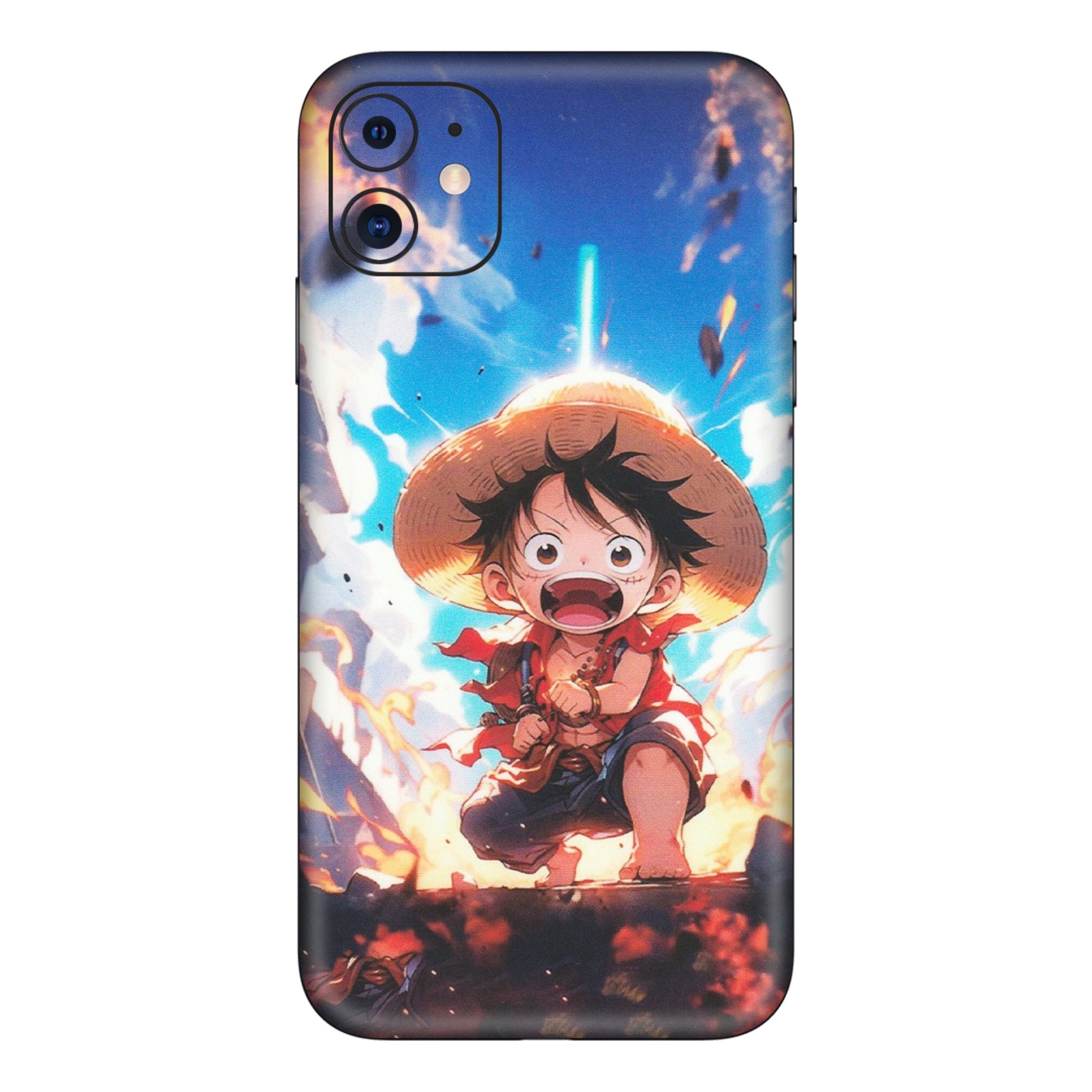 Apple iPhone Skins (All Models) - Toon One Piece Cute Character - Matte Finish (M-35) iPhone 11