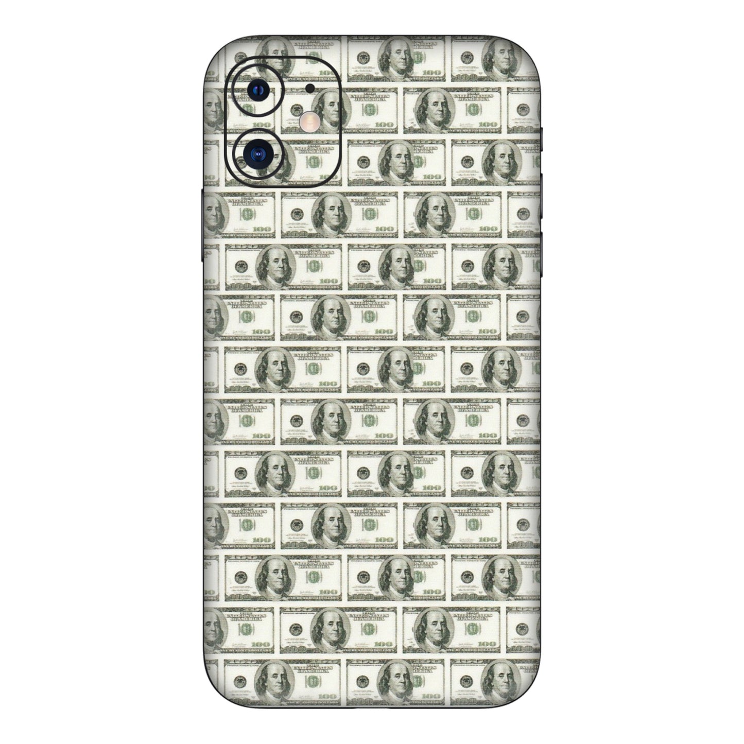 Apple iPhone Skins (All Models) - I Love Dollars - Matte Finish (M-40) iPhone 11