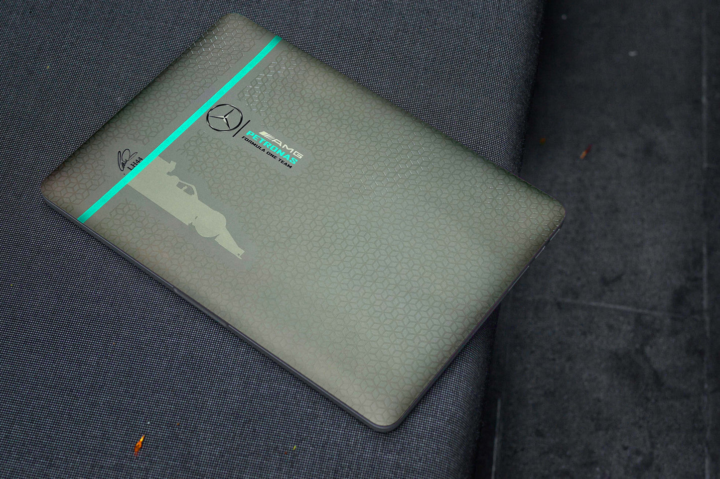 Mercedes Brand 3D Textured Laptop Skin