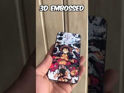 Luffy Anime Character 3D Textured Phone Skin