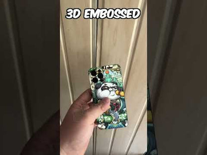 Royal Rich Panda 3D Textured Phone Skin