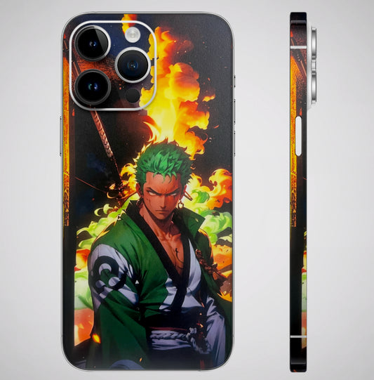 Roronoa Zoro Matte Finish Phone Skin