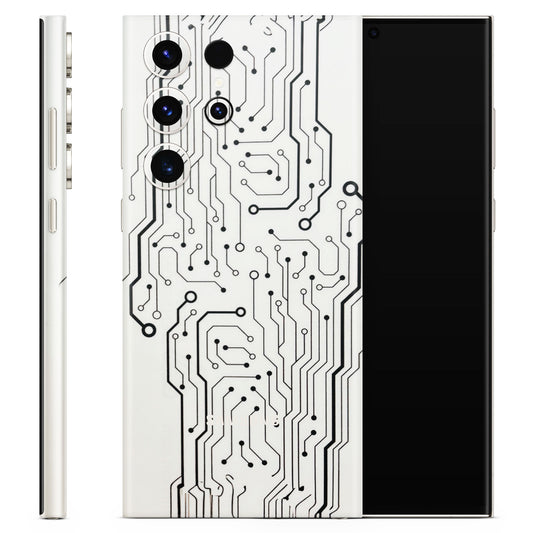 Tranzy Series Tech Circuits Matte Finish Phone Skin